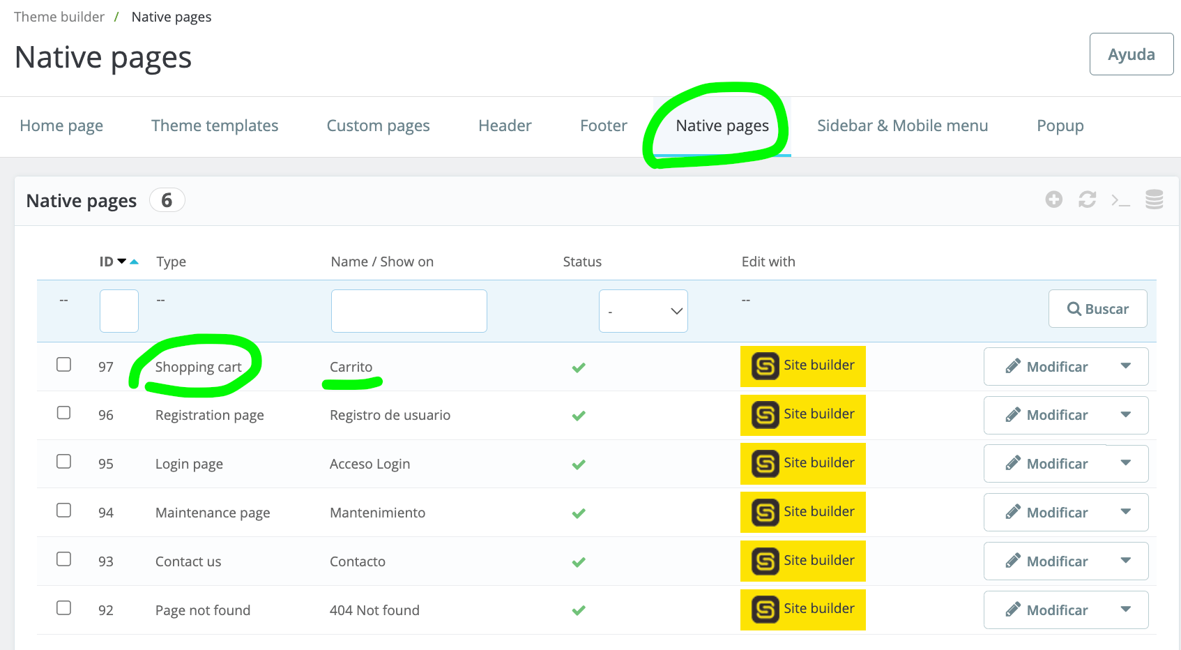 módulo builder carrito prestashop